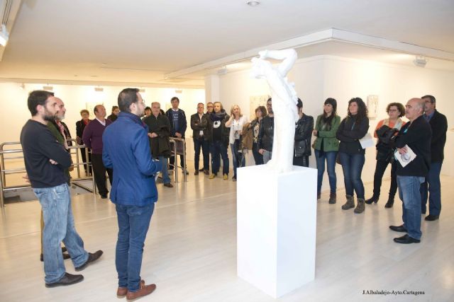 Cristóbal Hernández presenta su obra Ãnsula en la Muralla Bizantina - 3, Foto 3