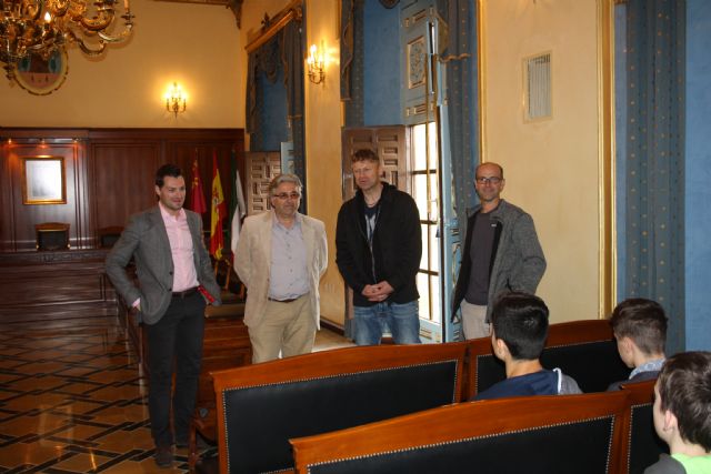 El Alcalde recibe a un grupo de escolares alemanes de Bad Wildbad - 1, Foto 1
