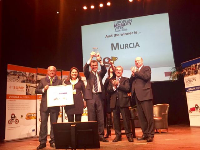Murcia se alza con el primer premio europeo de la Semana de la Movilidad - 1, Foto 1
