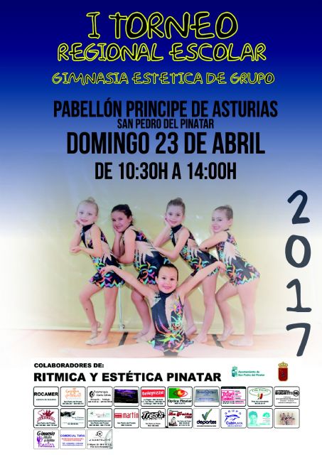 San Pedro del Pinatar acoge el I Torneo Regional escolar de gimnasia estética de grupo - 1, Foto 1
