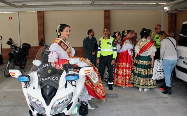 La Reina de la Huerta 2017 y sus damas de honor visitan las instalaciones de la Guardia Civil de Murcia - 1, Foto 1