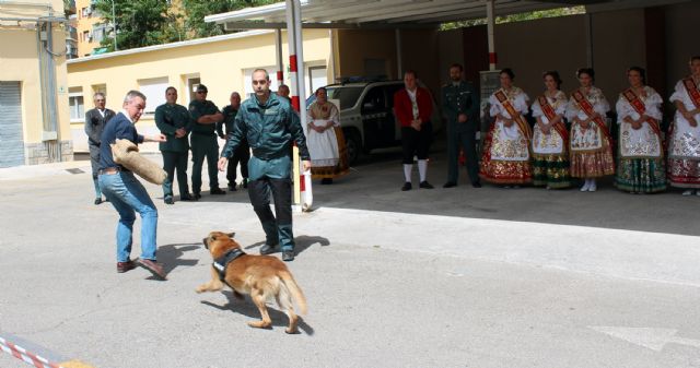 La Reina de la Huerta 2017 y sus damas de honor visitan las instalaciones de la Guardia Civil de Murcia - 4, Foto 4