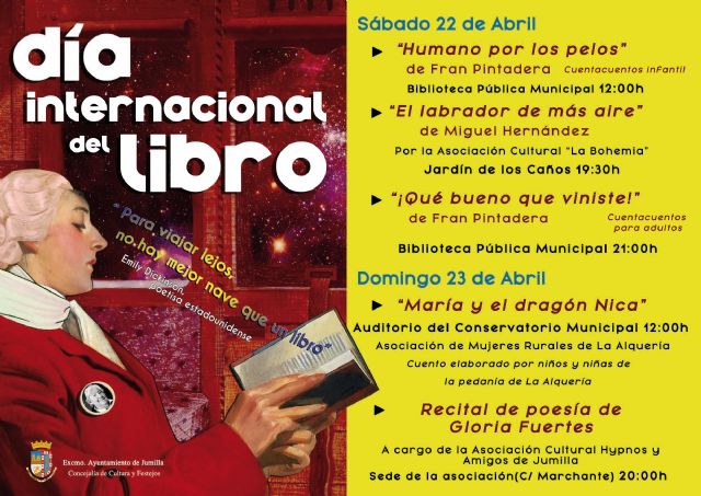 Programadas cinco actividades para conmemorar el Día del Libro - 1, Foto 1