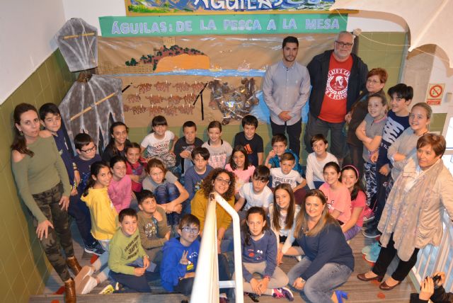 El colegio Las Lomas se convierte en el campeón del concurso de murales La pesca artesanal en Águilas - 3, Foto 3