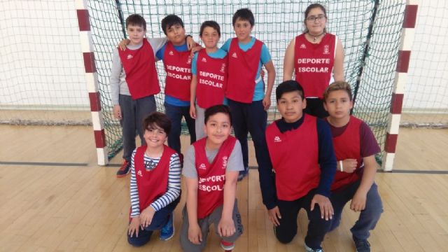 Arranca la Fase Local de Balonmano alevín de Deporte Escolar, con la participación de 320 escolares, Foto 7