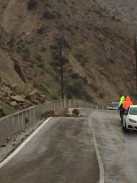 El PSOE denuncia que los vecinos de Ojós y Ricote tienen que dar un rodeo de 7 kilómetros porque el Gobierno regional no arregla la RM-522 - 1, Foto 1