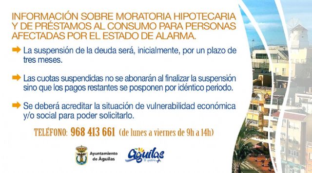 La edil de Consumo informa sobre la moratoria del pago de las cuotas de préstamo al consumo - 1, Foto 1