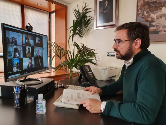 El Ayuntamiento de Lorca se reúne con la Unión de Comerciantes, Cámara de Comercio y Ceclor - 1, Foto 1