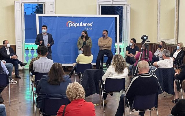 Luengo inicia en Águilas una ronda de encuentros de trabajo con las juntas locales del PP - 1, Foto 1