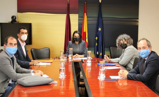 La consejera Valle Miguélez se reúne con la rectora de la UPCT - 1, Foto 1