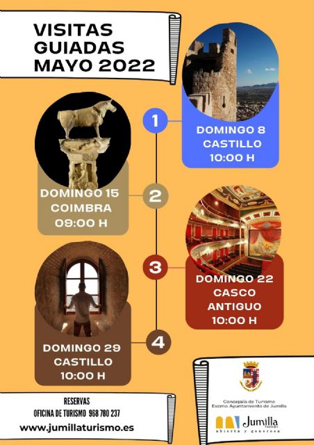 El Castillo, el Casco Antiguo y Coimbra, destinos de las visitas guiadas hasta final de mayo - 2, Foto 2