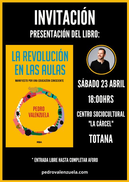 Presentación libro La Revolución en las aulas del totanero Pedro Valenzuela - 1, Foto 1