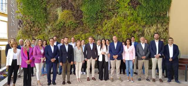 Fulgencio Gil desvela la candidatura del PP para las elecciones del 28 de mayo que será presenta el martes por Fernando López Miras en el centro cultural - 1, Foto 1