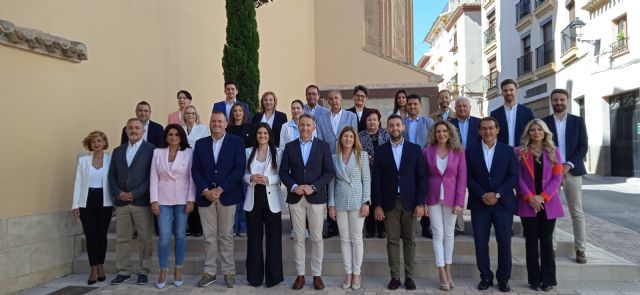 Fulgencio Gil desvela la candidatura del PP para las elecciones del 28 de mayo que será presenta el martes por Fernando López Miras en el centro cultural - 2, Foto 2