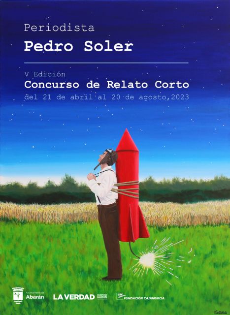 Carmen Cantabella ilustra el cartel de la quinta edición del ´Concurso de Relato Corto Periodista Pedro Soler´ - 1, Foto 1