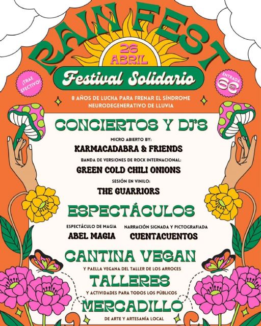 El Rain Fest III une música, solidaridad y concienciación para afrontar el síndrome neurodegenerativo de Lluvia - 3, Foto 3
