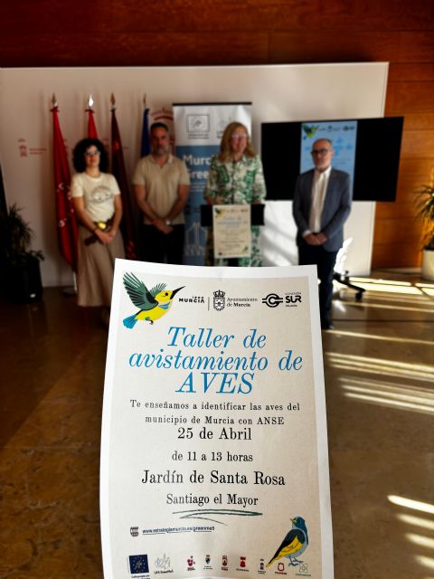 Los vecinos de Santiago el Mayor podrán conocer la fauna alada de su pedanía a través de un taller de observación de aves - 3, Foto 3