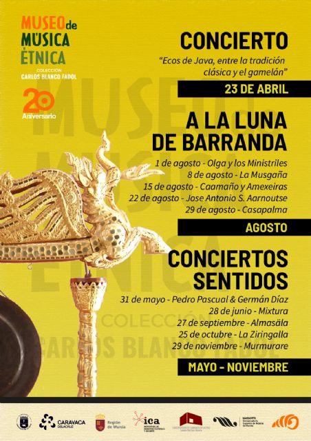 El Museo de la Música de Barranda conmemora su 20 aniversario con un ambicioso programa cultural - 2, Foto 2