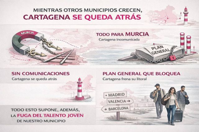 MC alerta del estancamiento poblacional de Cartagena frente al crecimiento de su entorno - 2, Foto 2