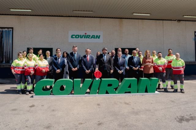 Fernando visita la plataforma de coviran en lorquí en el 65 aniversario de la cooperativa - 2, Foto 2