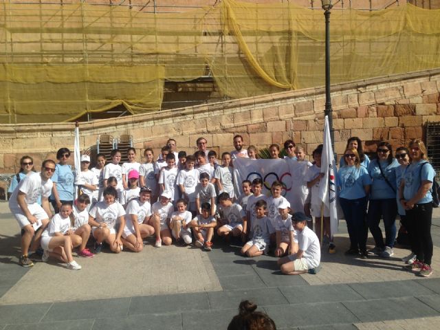 El colegio Virgen de las Huertas inicia su semana olímpica - 1, Foto 1