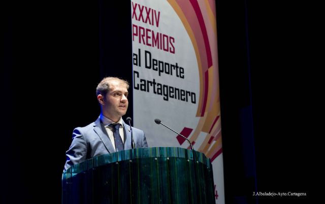 La Gran Gala del Deporte Cartagenero llenó el Batel con una ceremonia en la que hubo mucho humor, gimnasia y música que amenizaron con éxito las dos horas y media de duración - 3, Foto 3