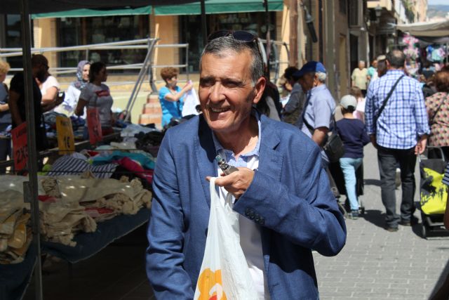 DEMOCRACIA PLURAL visita el mercado de Fortuna - 3, Foto 3