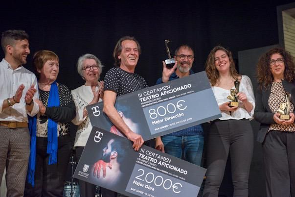 Teatro del Matadero gana el premio a Mejor Obra y Mejor Director en el III Certamen de Teatro Aficionado Francisco Rubio, de San Javier - 1, Foto 1