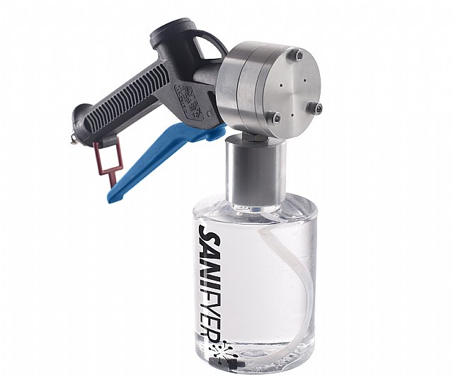 Oh! FX reconvierte sus pulverizadores para eventos, en pistolas de desinfección - 1, Foto 1