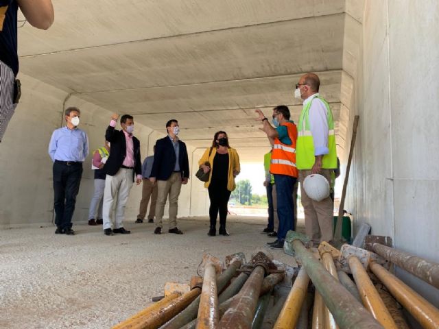 Las obras del nuevo paso peatonal entre Pozo Aledo y San Javier estarán listas en julio - 4, Foto 4