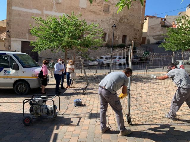 El Ayuntamiento de Lorca consigue desbloquear los problemas que mantenían cerrada parte del aparcamiento situado junto a la iglesia de San Patricio - 1, Foto 1