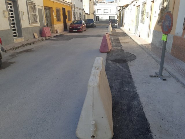 Finalizan las obras de renovación de la nueva tubería de saneamiento en las calle La Hoya y Luís Martínez González, respectivamente - 2, Foto 2