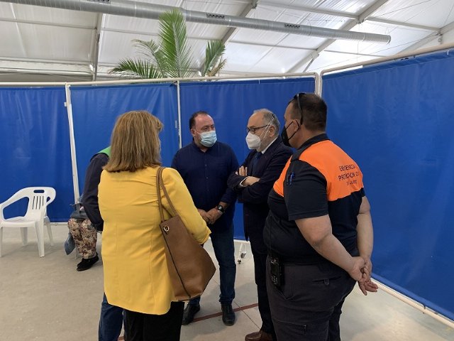 El sistema de vacunación regional completa a la población mayor de 60 años en San Javier y cita a los mayores de 50 - 1, Foto 1