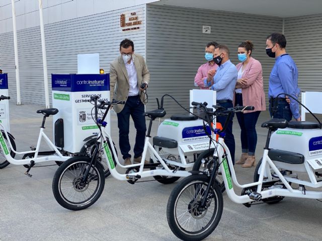 Torre Pacheco primer municipio de la Región con vehículos y herramientas de aplicación 100% eléctricos - 2, Foto 2