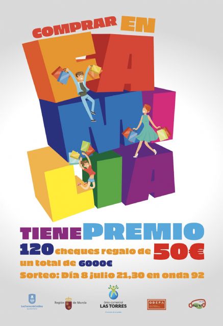 Comprar en familia en Las Torres de Cotillas tiene 6.000 euros de premio - 1, Foto 1