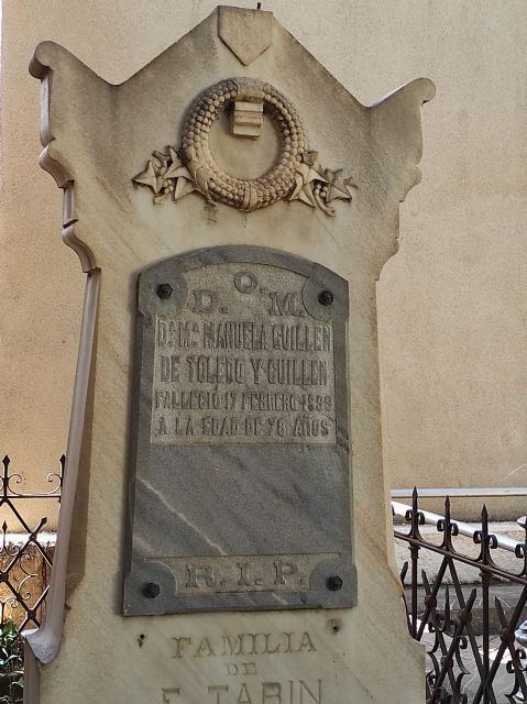 Huermur denuncia que el Ayuntamiento pretende derribar panteones centenarios, monolitos funerarios y rejerías decimonónicas en el Cementerio de Jesús - 1, Foto 1