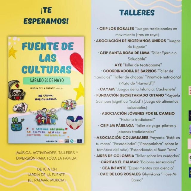 Una veintena de asociaciones y entidades sociales celebran en El Palmar un gran encuentro intercultural con talleres y juegos tradicionales - 2, Foto 2