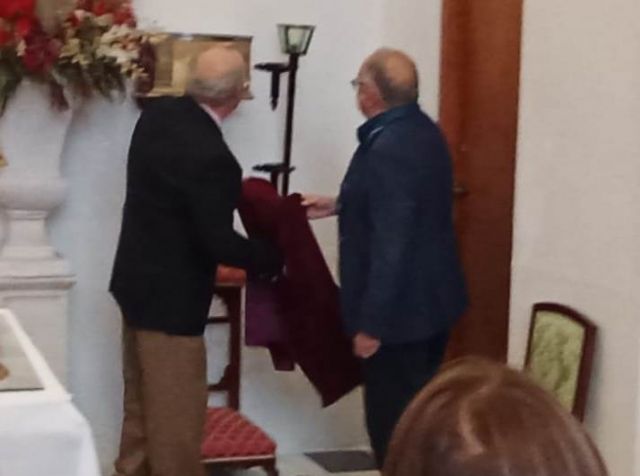 La Cofradía del Socorro celebró la Misa de Cumplimiento Pascual en la capilla del Duque de Veragua - 1, Foto 1