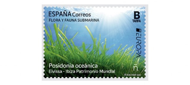 Correos participa en el concurso ´El diseño filatélico más bonito de la serie ´Europa 2024 con el sello dedicado a la posidonia oceánica - 1, Foto 1