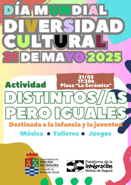 Molina de Segura conmemora el Día de la Diversidad Cultural 2025 con actividades de participación y sensibilización - 1, Foto 1