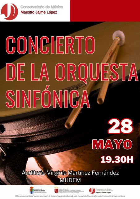 El Conservatorio de Música Maestro Jaime López de Molina de Segura ofrece varias actividades de fin de curso los días 26 y 28 de mayo - 1, Foto 1
