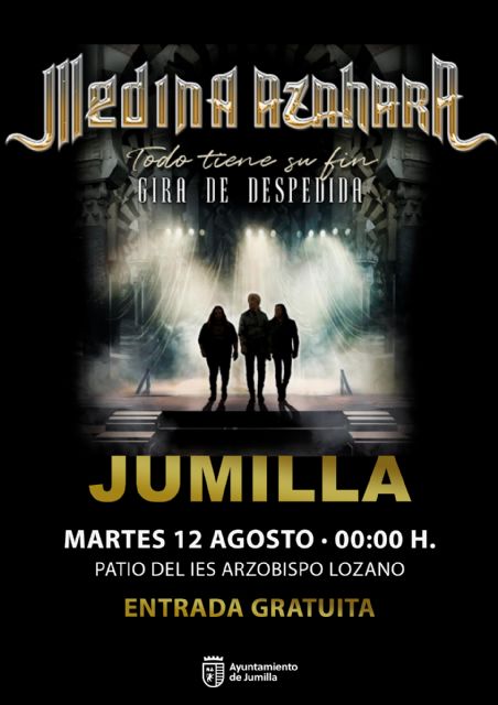 Medina Azahara pasará por Jumilla dentro de su gira de despedida Todo tiene su fin - 1, Foto 1