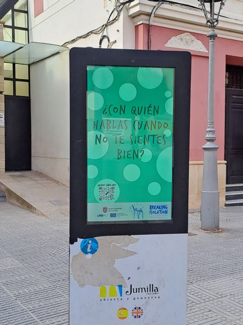 Jumilla continúa con las acciones del proyecto europeo ´Breaking Isolation´ con nuevas citas de la mesa camilla y la campaña ´¿Podemos hablar?´ - 1, Foto 1
