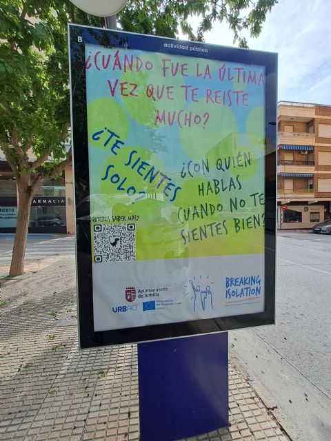 Jumilla continúa con las acciones del proyecto europeo ´Breaking Isolation´ con nuevas citas de la mesa camilla y la campaña ´¿Podemos hablar?´ - 3, Foto 3