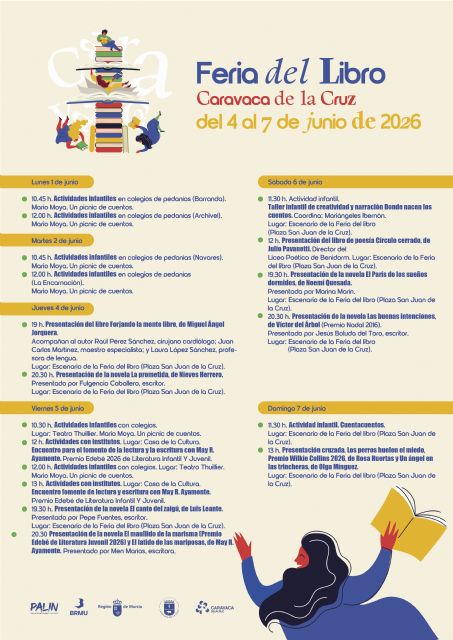 La Feria del Libro de Caravaca convertirá la Plaza de San Juan de la Cruz en un gran espacio de encuentro con la literatura - 2, Foto 2