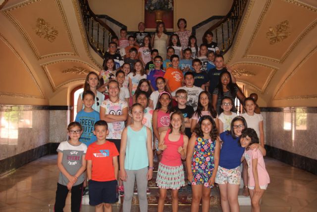 Los alumnos de 4° de Primaria del Colegio Príncipe Felipe visitan el Ayuntamiento - 2, Foto 2