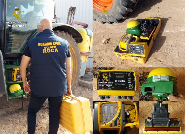 La Guardia Civil esclarece el robo de un sofisticado sistema de medición y nivelación de terrenos - 3, Foto 3