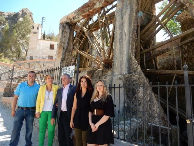 Arroyo: La Noria Grande de Abarán es un referente de nuestro patrimonio cultural, de uso inteligente de agua y de atractivo turístico - 1, Foto 1