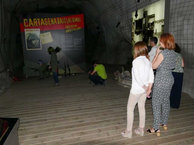 Los Refugios de la Guerra Civil de Cartagena se convierten en escenario de una película independiente - 2, Foto 2