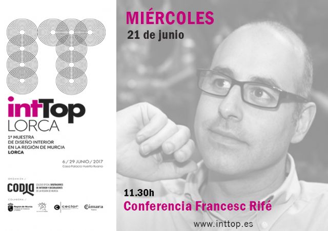 El diseñador de los restaurantes más bellos del mundo impartirá una conferencia en Lorca - 1, Foto 1